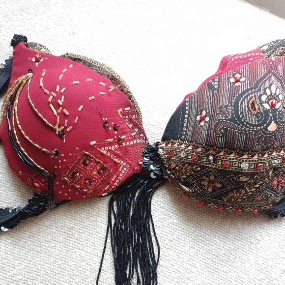 Handcrafted Belly Dance Costume Sets and Hip Scarves for Sale - Picture 11 of 15